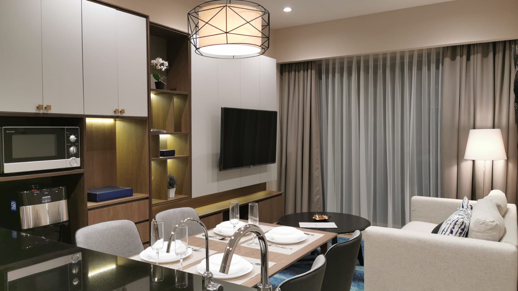 Hot Rent. Apartemen mewah full furnished di Branz, BSD