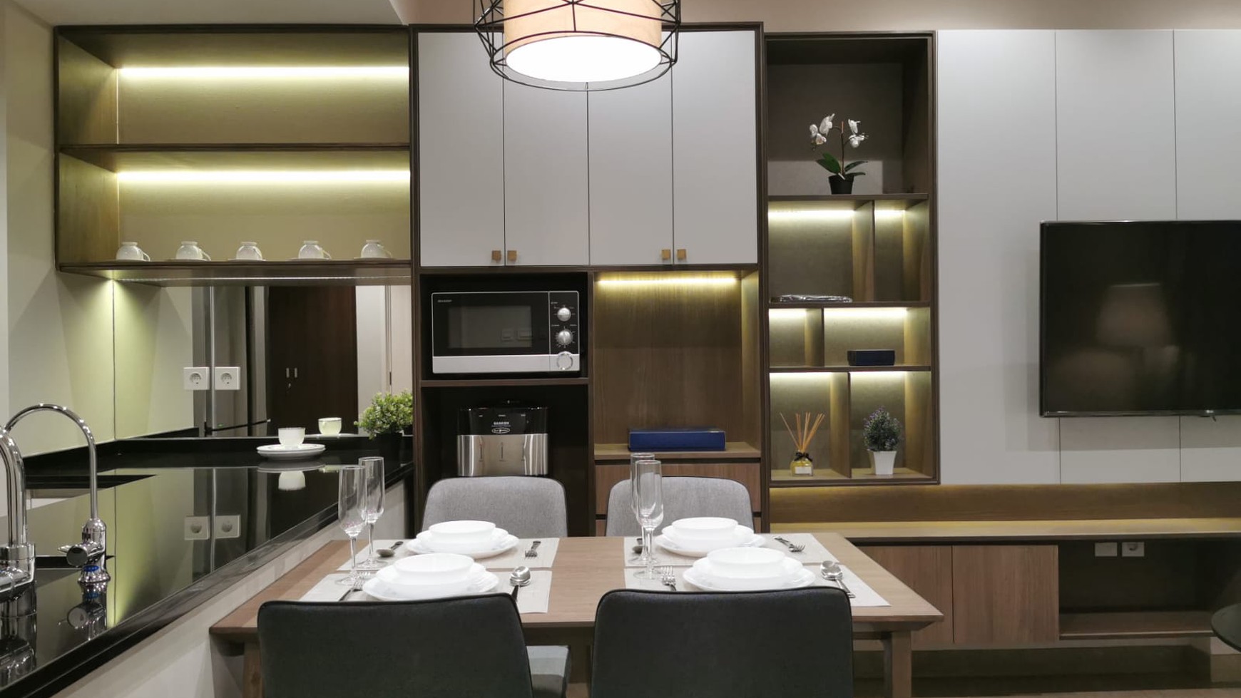 Hot Rent. Apartemen mewah full furnished di Branz, BSD