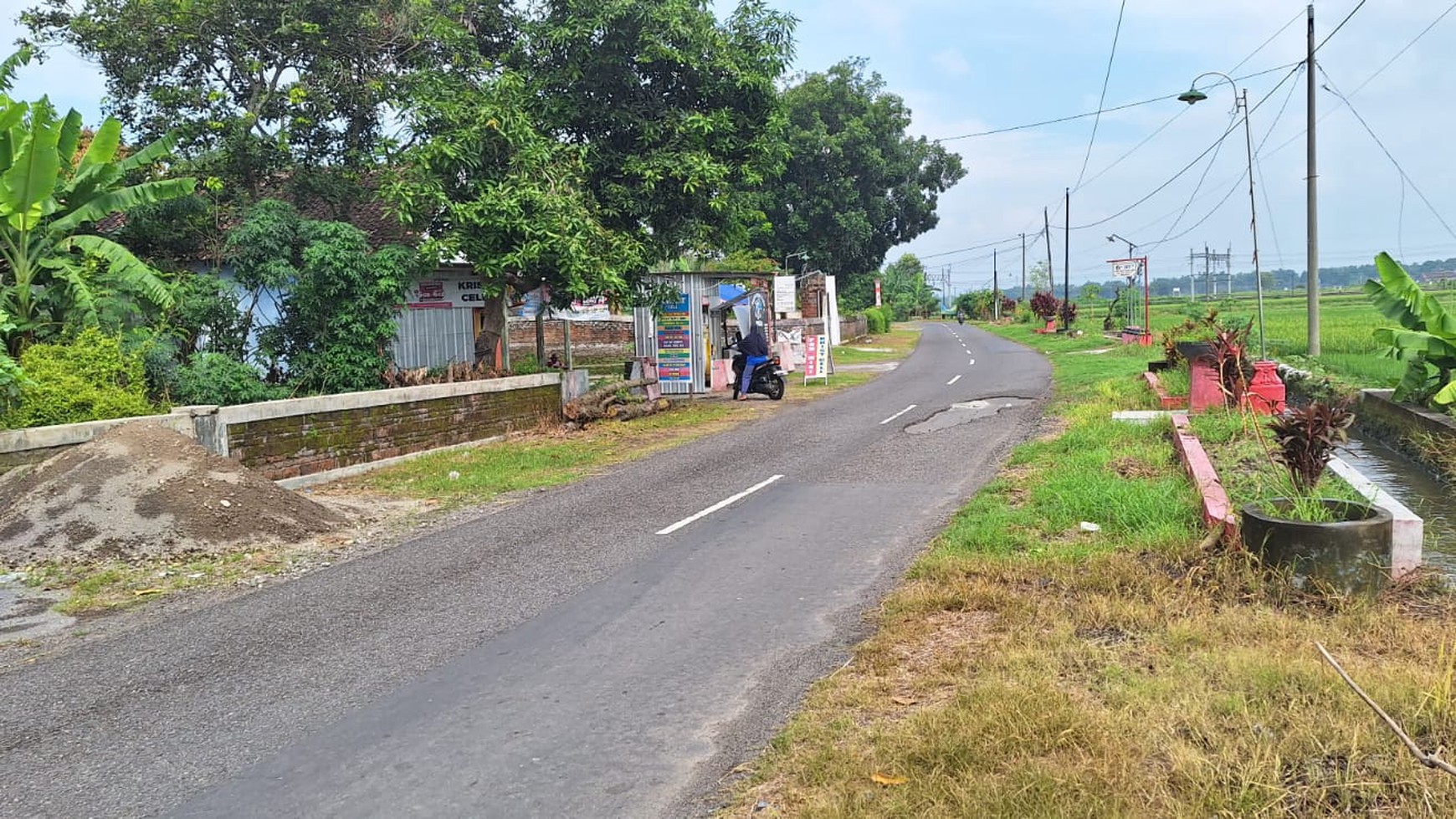 Tanah Luas 2380 Meter Persegi Lokasi Delanggu Klaten 