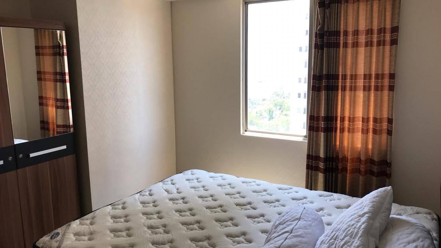 Dijual Apartemen Waterplace Residence Tipe 2 Bedroom , Tower E Lantai 15 - FULL FURNISHED - Best City View