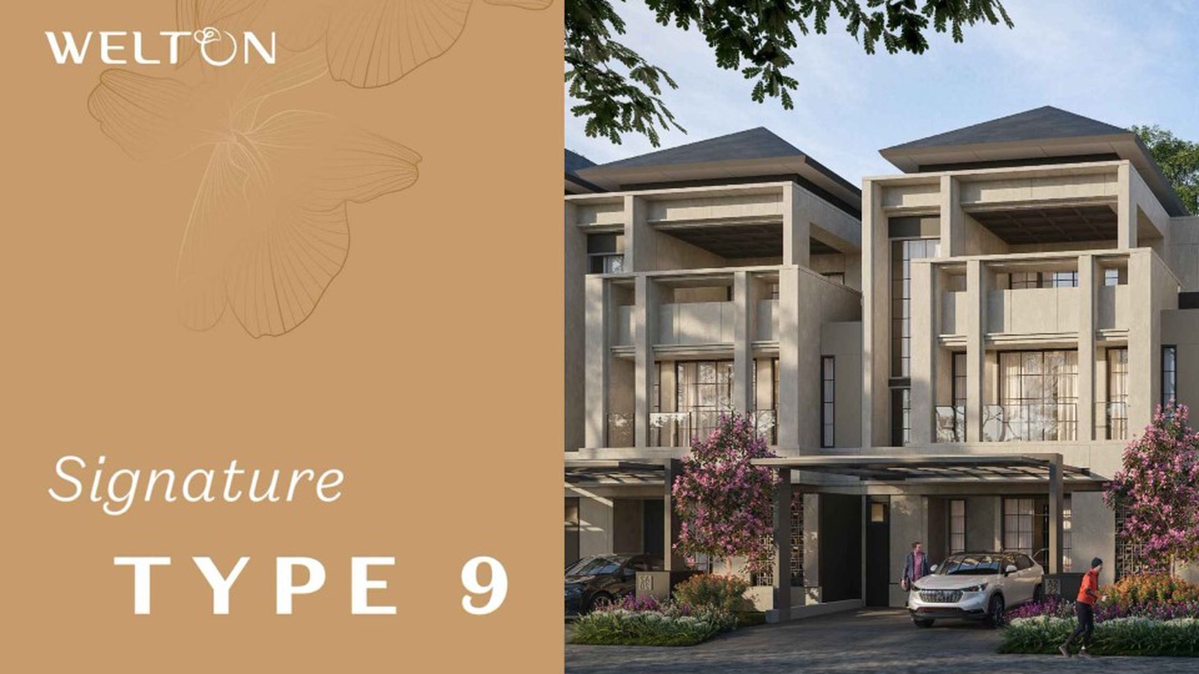 TERBARU, Rumah Primary HIERA Cluster WELTON SIGNATURE TYpe 09 (9X18) di BSD City