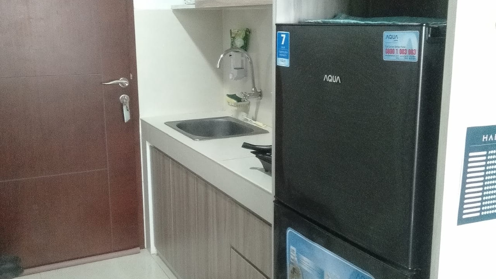 Siap Huni Apartemen Studio Springwood Residence Alam Sutera Serpong Tangerang Selatan Banten