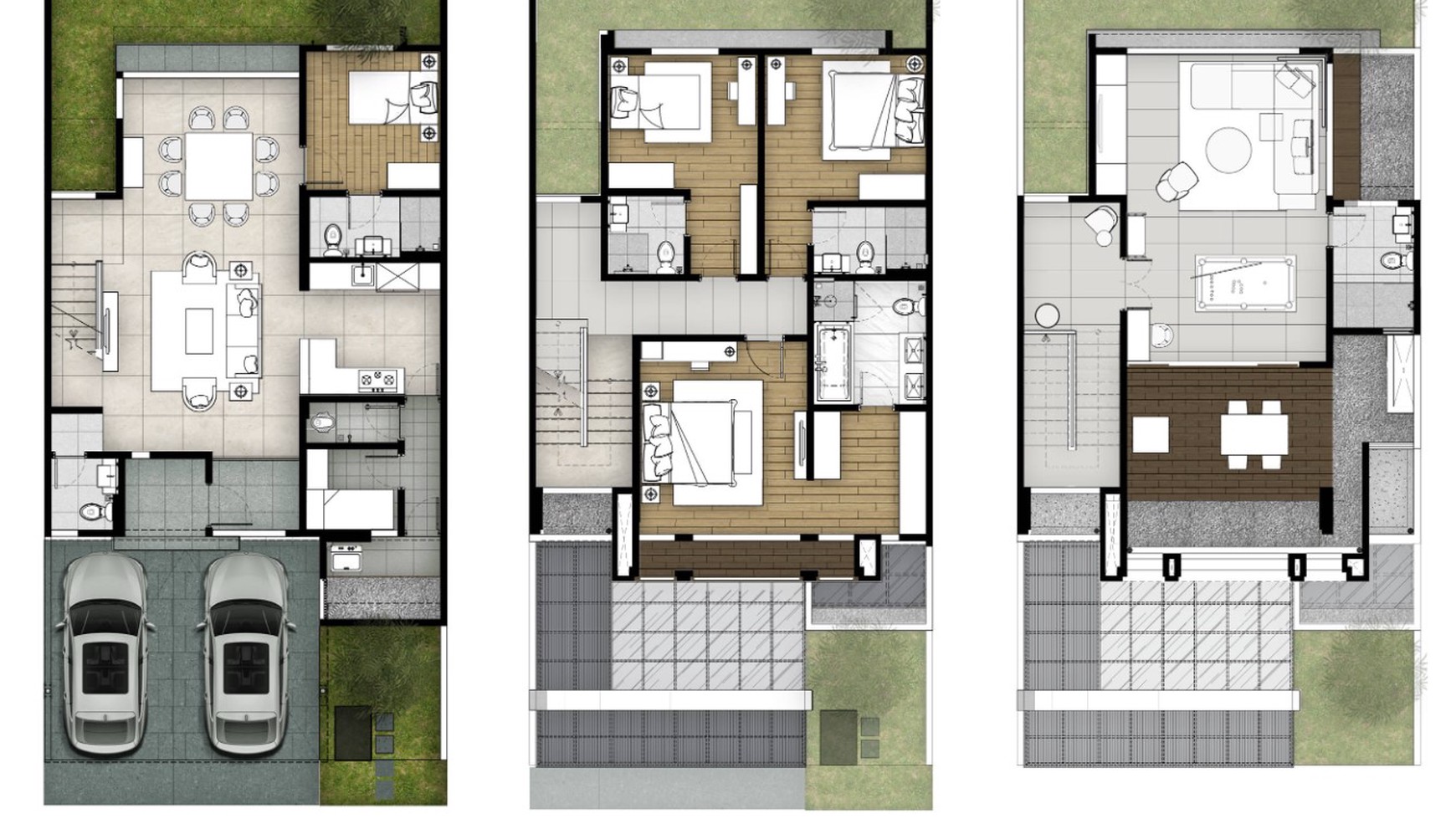 Block  B1 (No 2-9) , Rumah Primary HIERA Cluster WELTON SIGNATURE TYpe 09 (9X18) di BSD City