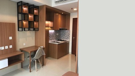 Turun harga jual cepat harga dibawah saat beli sdh sertifikat bisa kpa apartemen roseville city center BSD City Serpong Tangerang Banten, Type Studio