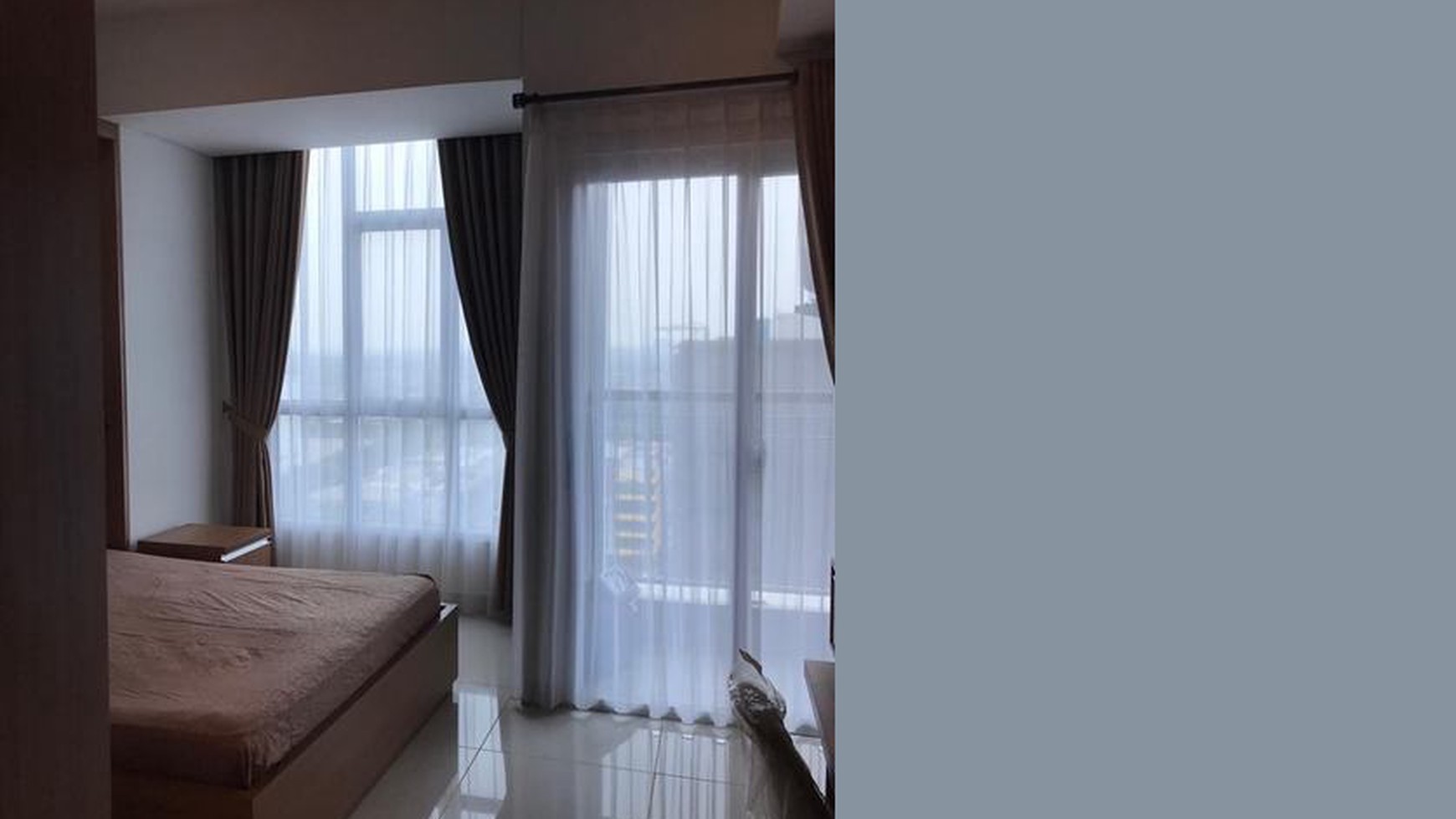 Turun harga jual cepat harga dibawah saat beli sdh sertifikat bisa kpa apartemen roseville city center BSD City Serpong Tangerang Banten, Type Studio