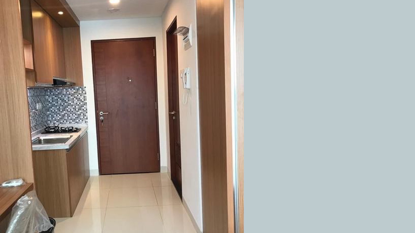 Turun harga jual cepat harga dibawah saat beli sdh sertifikat bisa kpa apartemen roseville city center BSD City Serpong Tangerang Banten, Type Studio