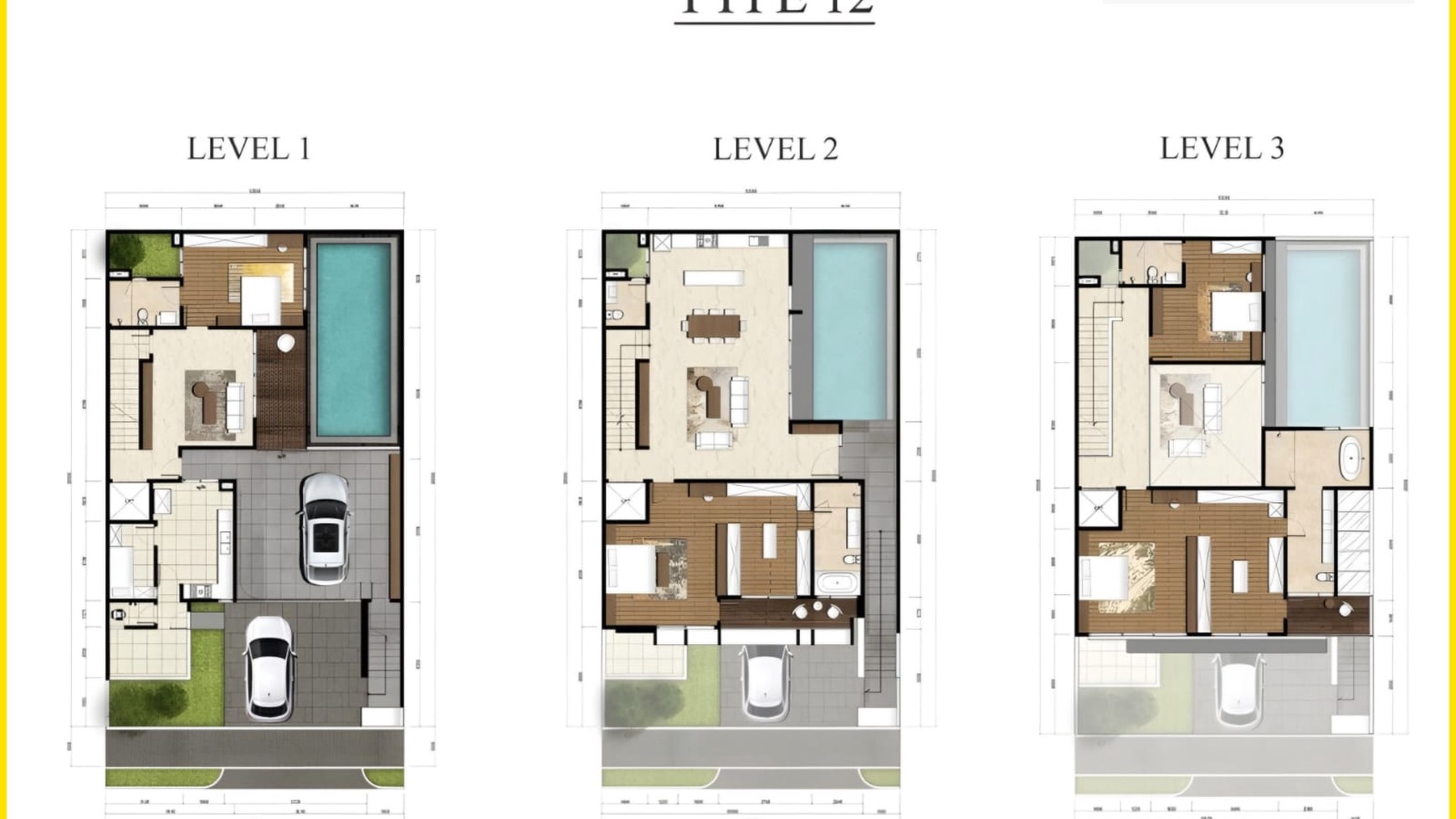 Rumah ZORA KIYOMI di BSD CITY,Lebar 12 masih baru Brand New