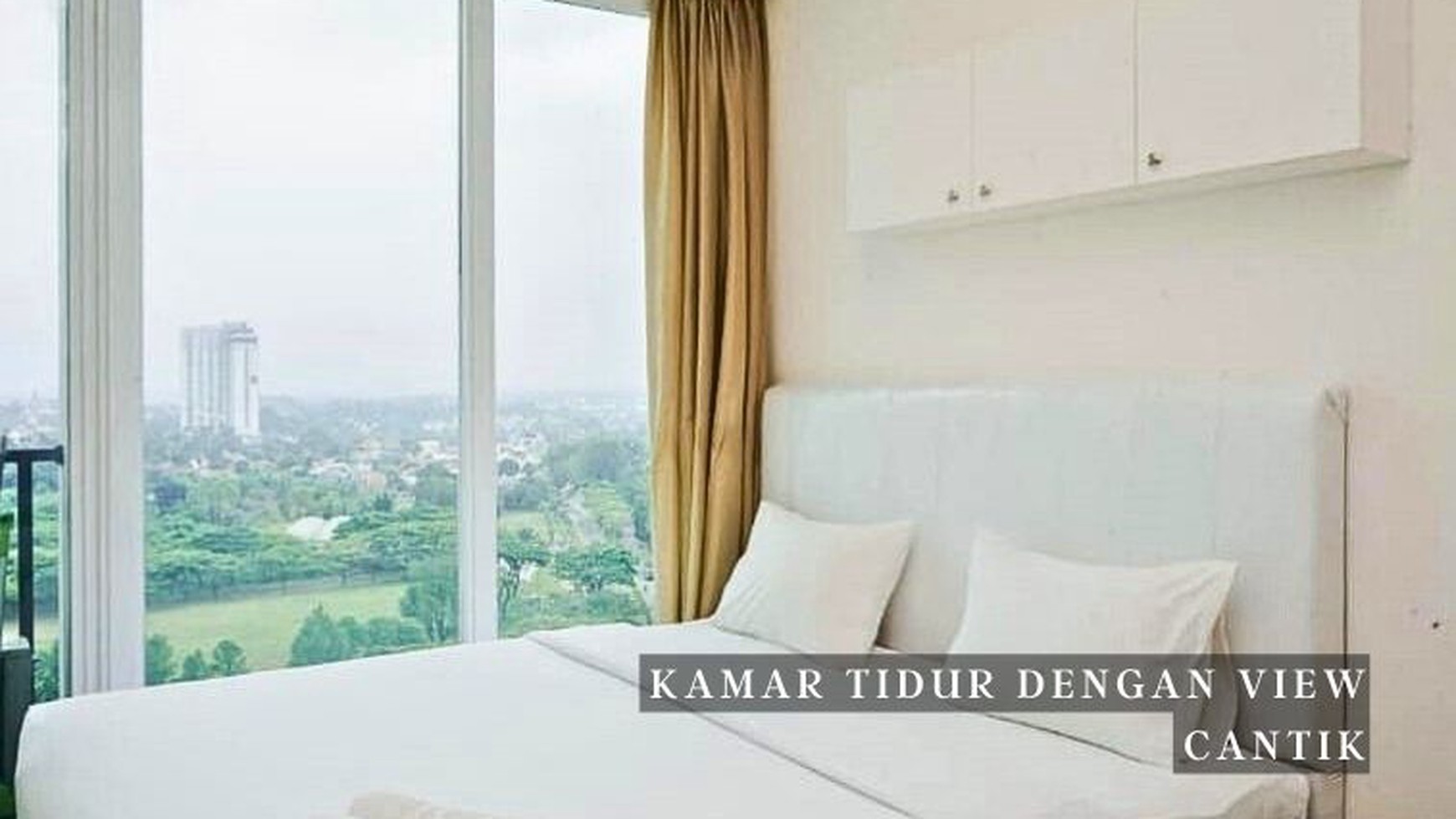 Dijual apartemen tipe studio fully furnished di Treepark BSD dengan harga terjangkau