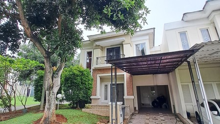 Rumah Hook di Dalam Kawasan Eksklusif Pondok Hijau Golf, Gading Serpong, Tangerang