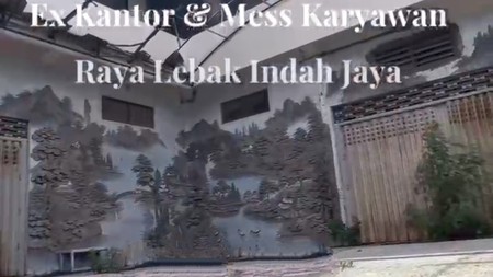 1689. Ex kantor dan mess karyawan Lebak Indah Jaya Surabaya Timur