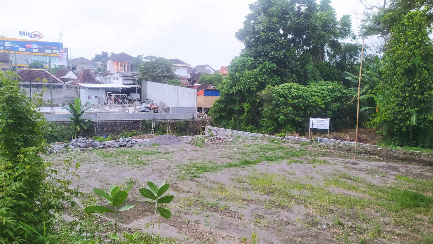 Tanah Luas 996 Meter Persegi Lokasi Dekat Jl Ring Road Timur Depok Sleman 