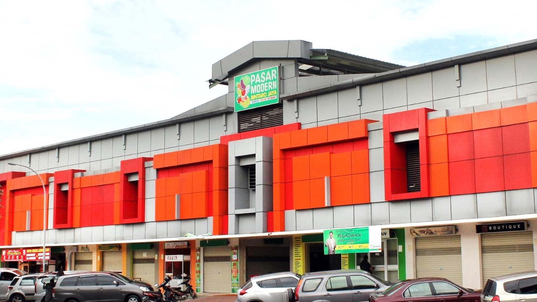 Kios Siap Pakai, Lokasi Ramai @Kios Pasar Modern, Bintaro