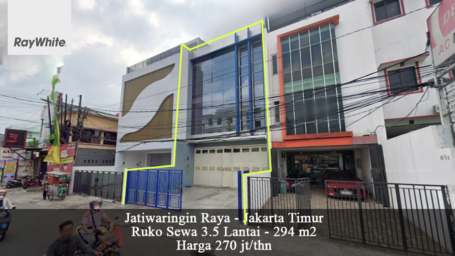 FOR LEASE Ruko Baru 3.5 Lantai Jatiwaringin raya jakarta Timur