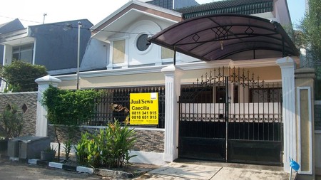 Rumah di Jemur Andayani Surabaya Selatan, Bagus + Terawat, Row Jalan Lebar, DISEWAKAN JUGA !!!