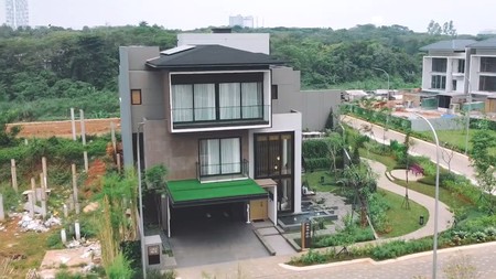 Brand New Rumah Show House Fully Furnished Hook Di NavaPark BSD Tangerang Banten