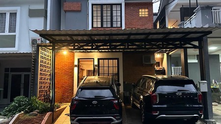 Rumah Cantik Semi Furnished  di Neo Catalonia Nusaloka  BSD City