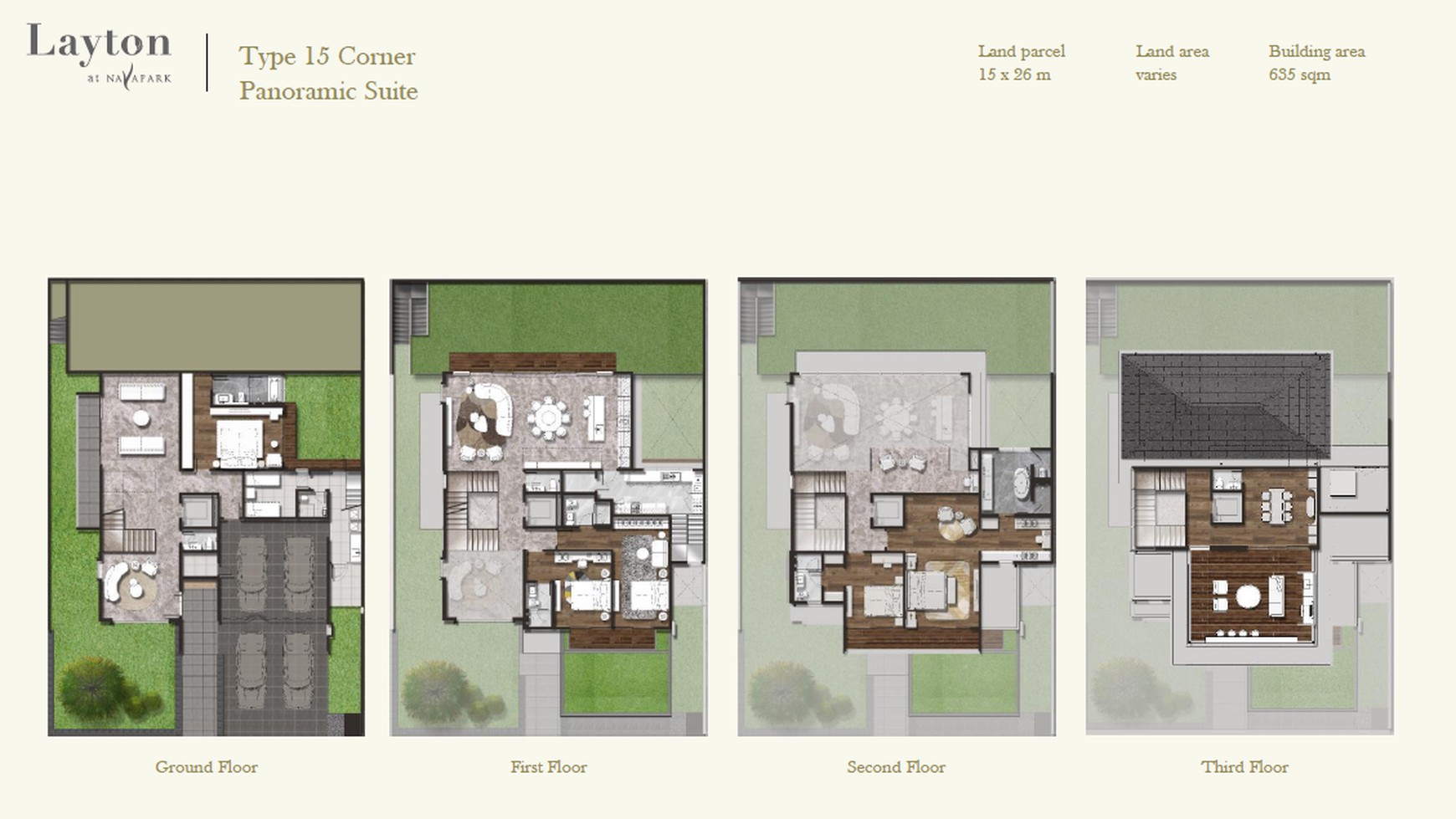 Brand New Show House Tipe 15 Fully Furnished Navapark BSD Tangerang