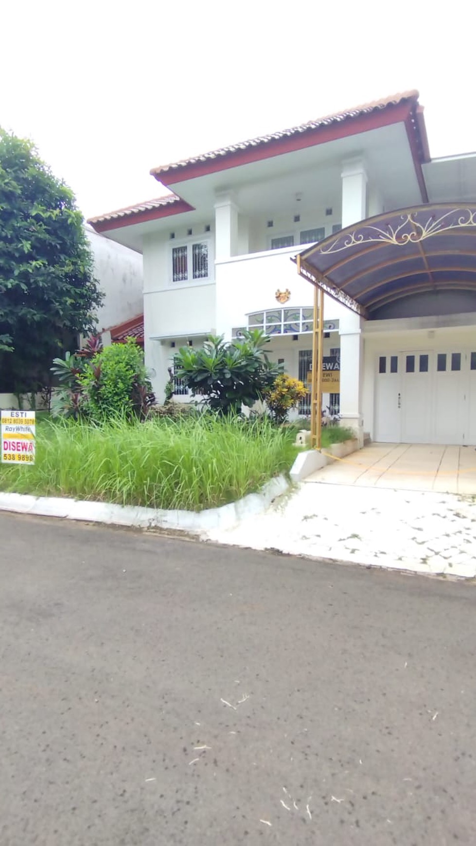 sewa rumah strategis tengah kota asri bebas banjir rapih terawat siap huni taman giri loka bsd city