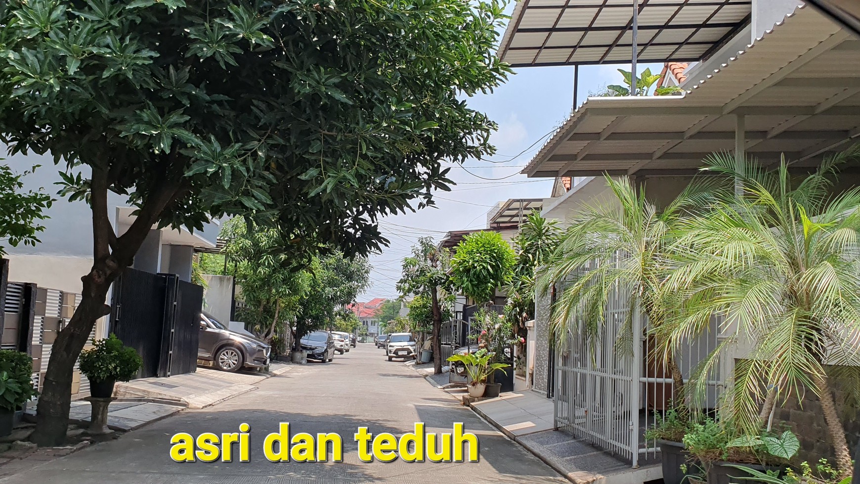 Rumah Gading Arcadia, Kelapa Gading, 14x15 m², fully furnished, hoek, asri & sejuk