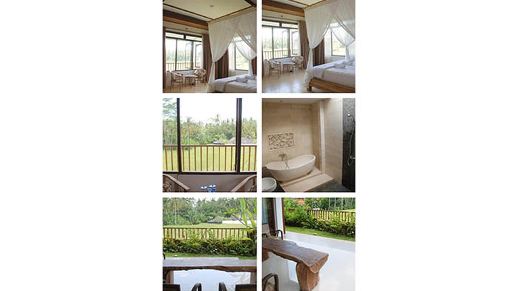 Villa Daun, Jl Tirta Tawar, Tegallalang, Gianyar Bali, Luas 505m2