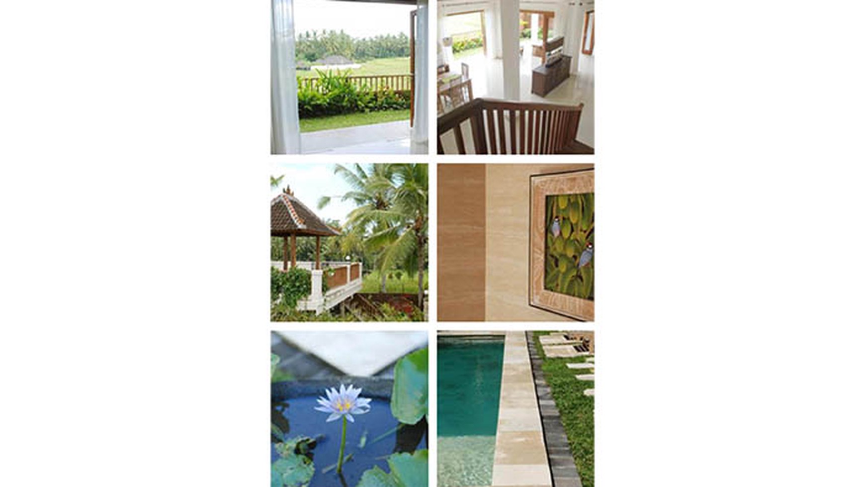 Villa Daun, Jl Tirta Tawar, Tegallalang, Gianyar Bali, Luas 505m2