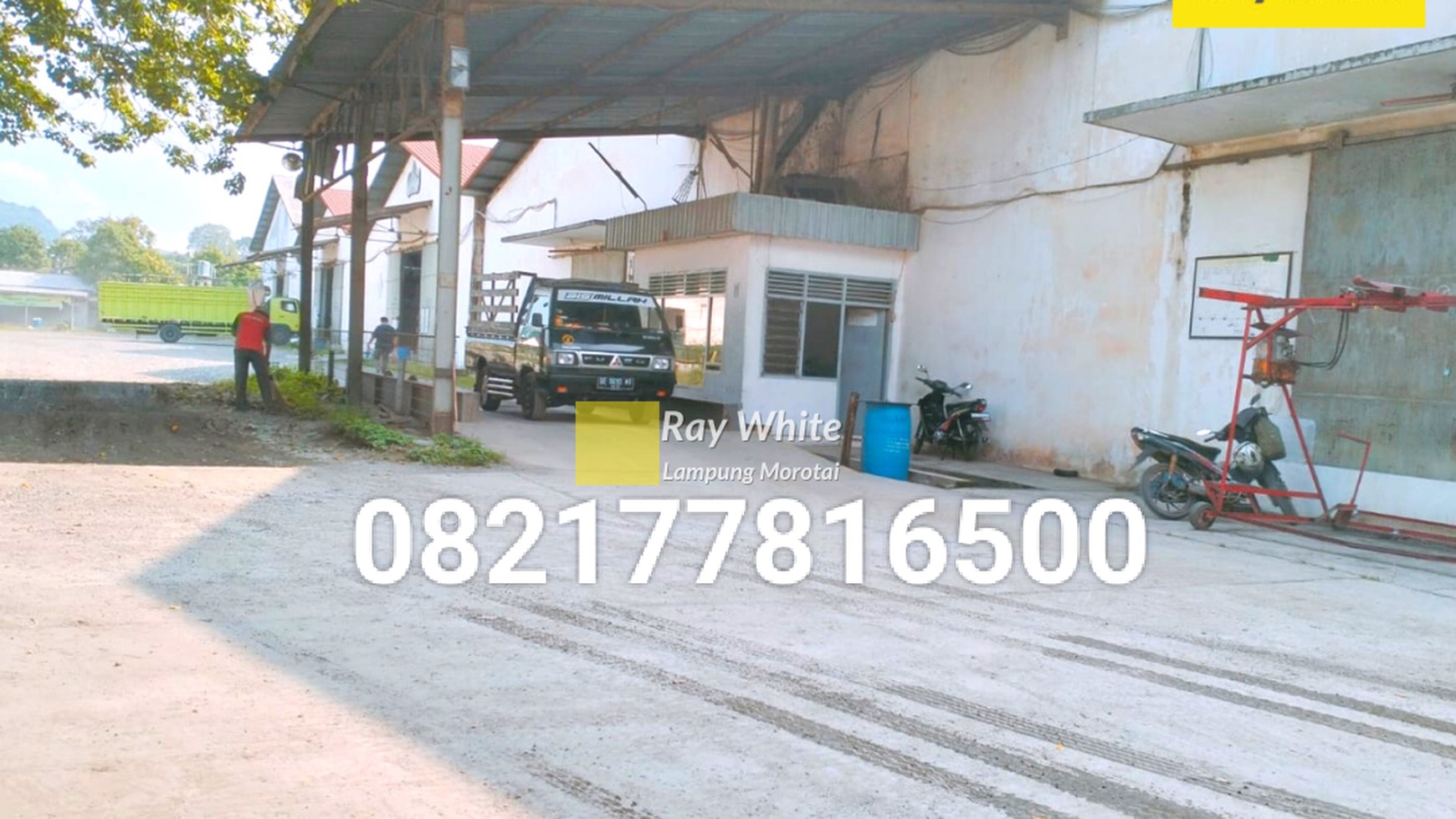 Dijual Gudang Siap huni lokasi teluk Betung  bandar lampung