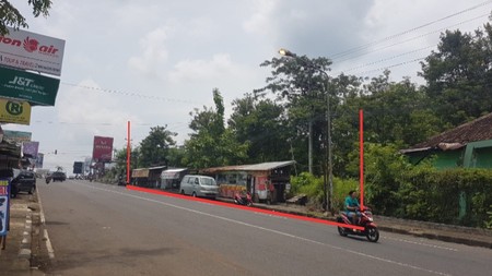 Tanah Luas 9047 Meter Persegi Cocok Untuk Gudang Lokasi Strategis di Wonogiri