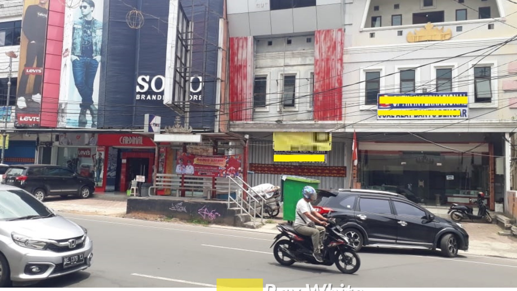 Dijual Cepat Ruko 3 Lantai Jl.Radin Intan 