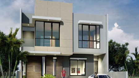 dijual rumah baru gress modern minimalis citraland utama