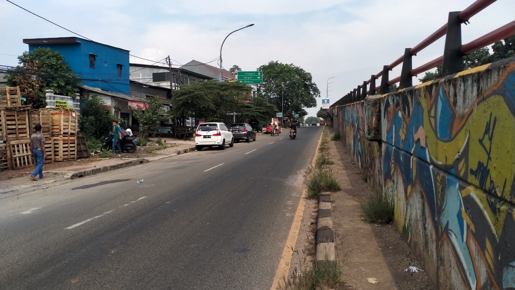 Tanah Pinggir Jalan Raya Samping Fly Over Cileungsi, Lokasi Sangat Strategis, Harga NEGO