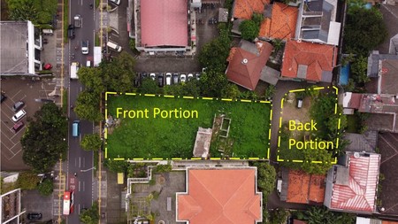 Kavling komersil Kemang Selatan 535m2