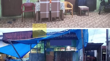 Dijual rumah + Kost + toko di pasar pasir gintung