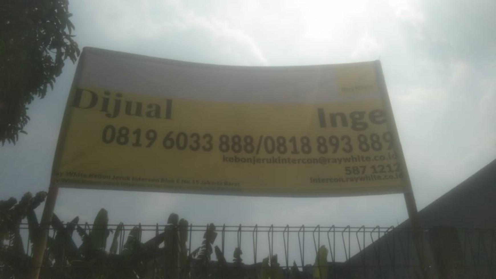 Kavling Harga Murah di Jalan H. Lebar di Meruya