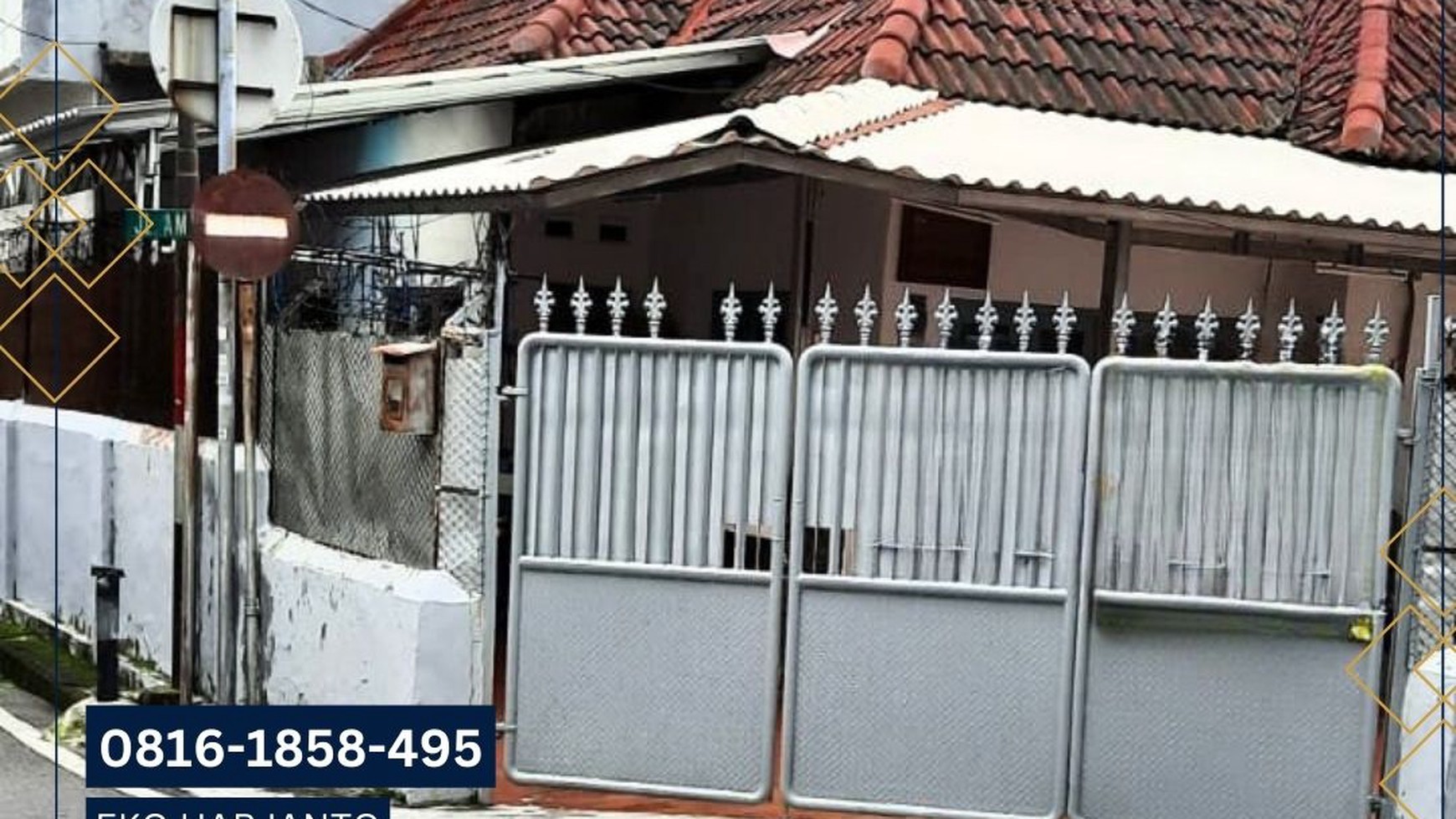 Dijual Murah Rumah di Cideng Barat