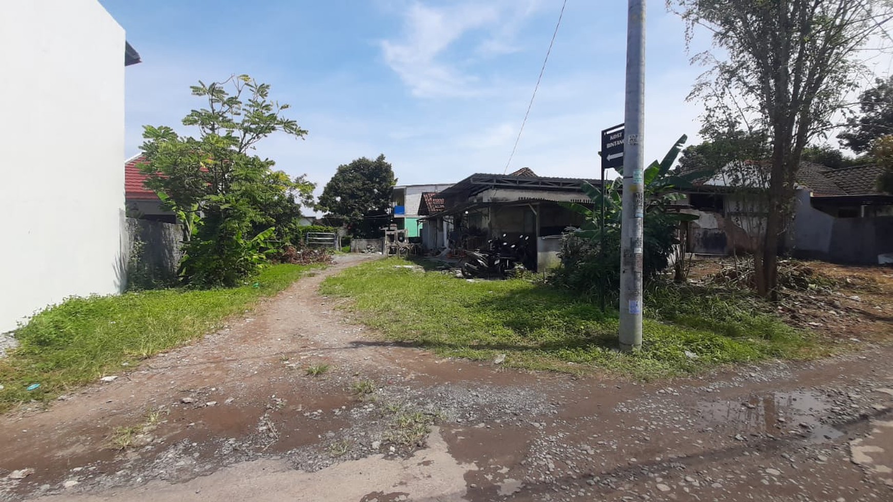 Tanah Pekarangan Luas 224 Meter Persegi Lokasi Banguntapan Bantul 