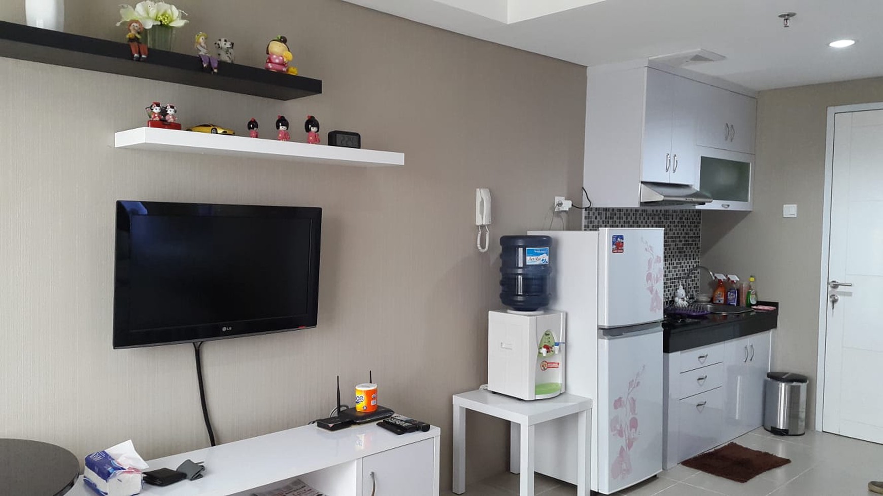 Apartemen 1 Bedroom, Full Furnished Siap huni di Altiz Bintaro