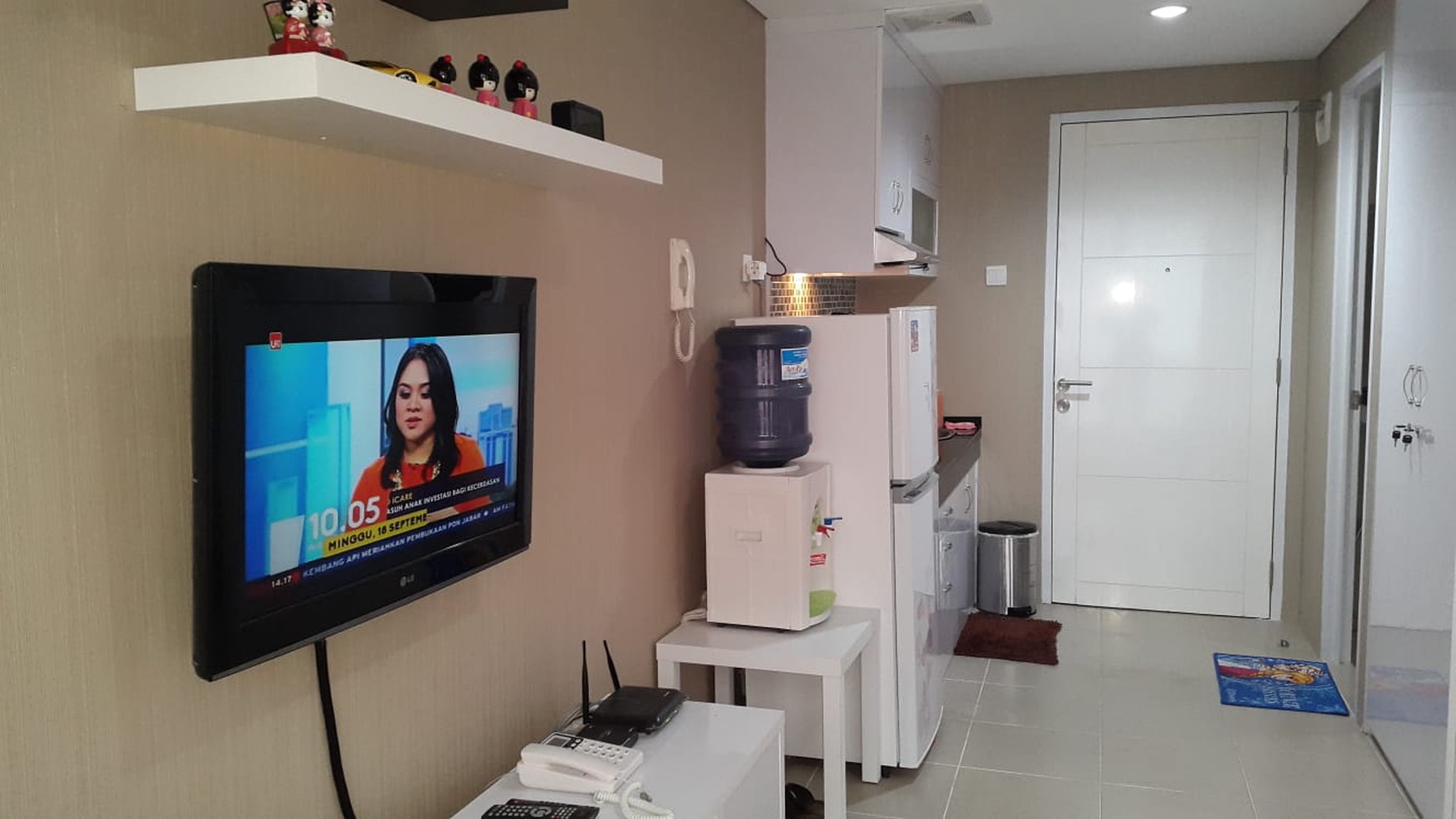 Apartemen 1 Bedroom, Full Furnished Siap huni di Bintaro