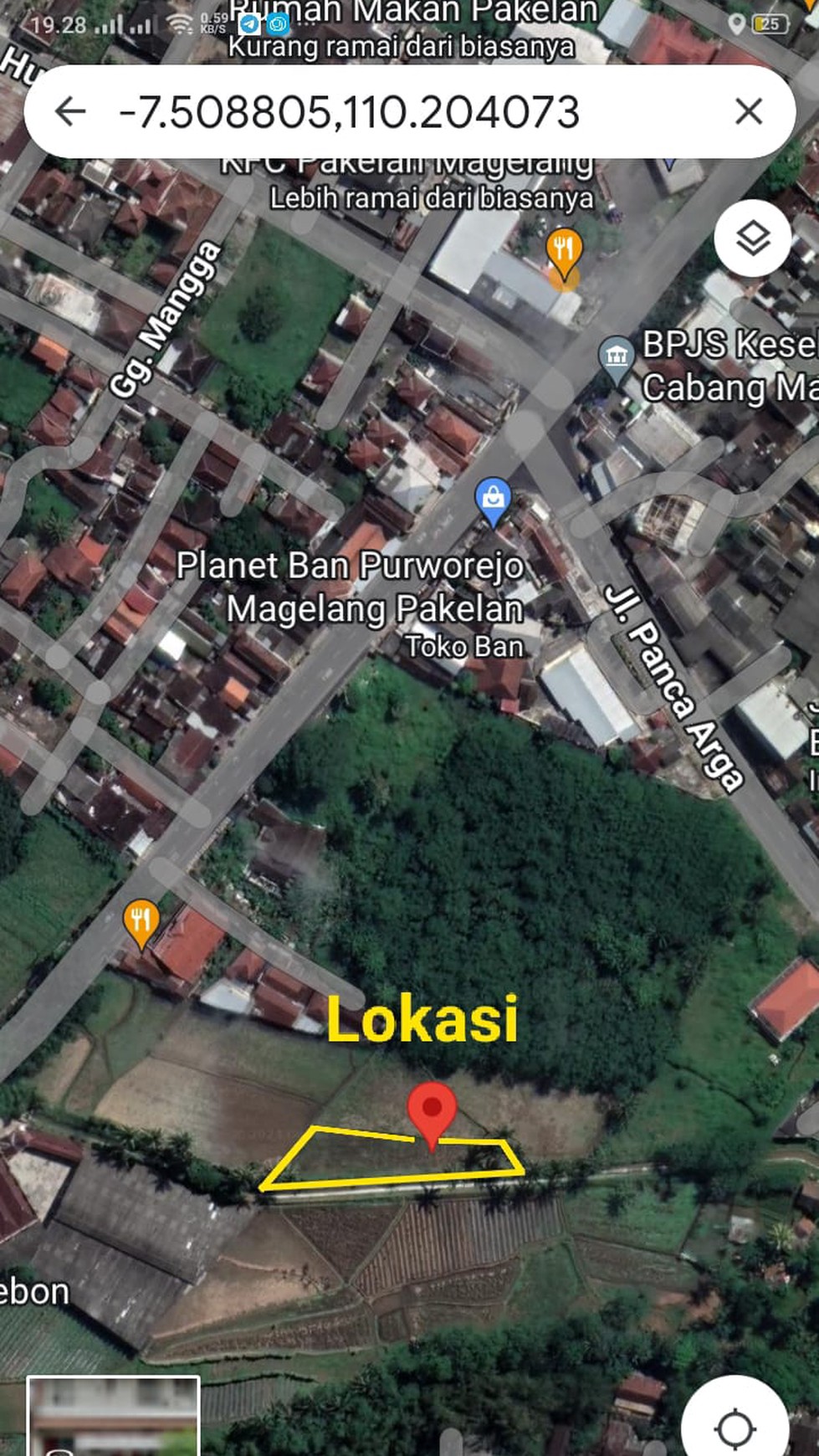 Rumah Hitung Tanah Area Cipete