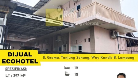 Dijual Ecohotel Tanjung Senang, Bandarlampung