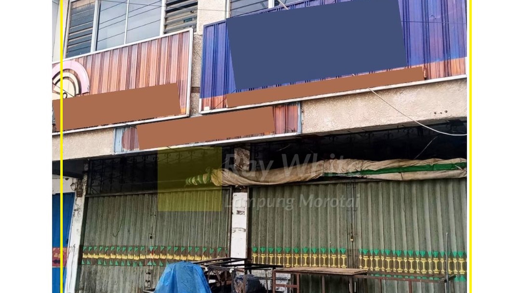 Disewakanl Ruko 3 lantai di Jl.Kartini  kota bandar lampung