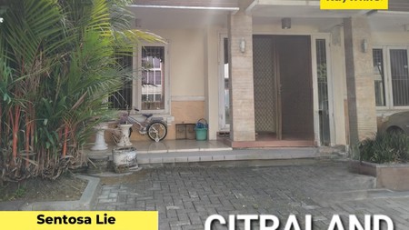 MURAH LUAS Rumah Royal Park Citraland Surabaya Barat - Lokasi TerDEPAN STRATEGIS  Bagus