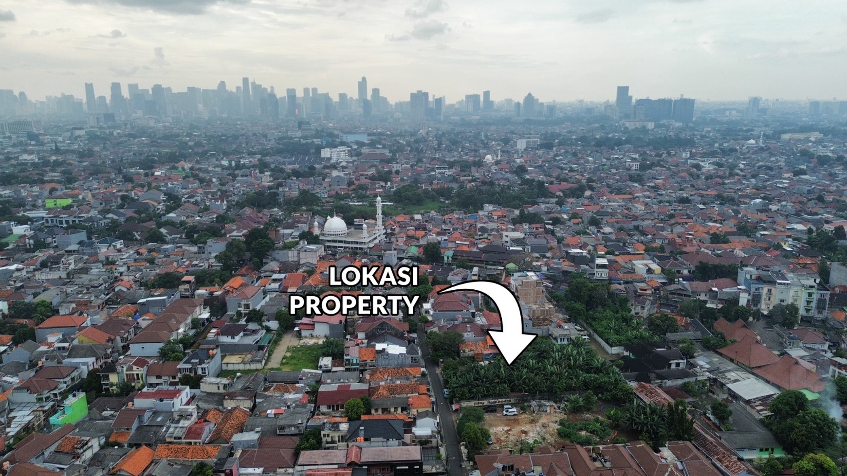 Tanah Dijual Dikawasan Samali Ujung Jakarta Selatan