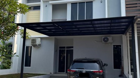 Rumah 2 lantai dalam cluster Yarra JGC  Cakung Jakarta Timur