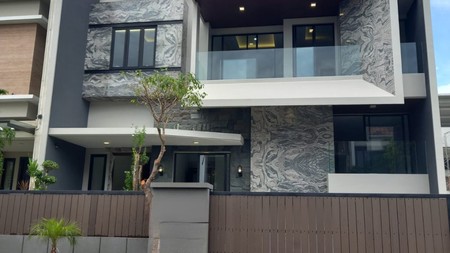 NEW Rumah Bukit Golf Internasional Citraland Surabaya  - SMART Home New FACADE MARMER - Surat SHM