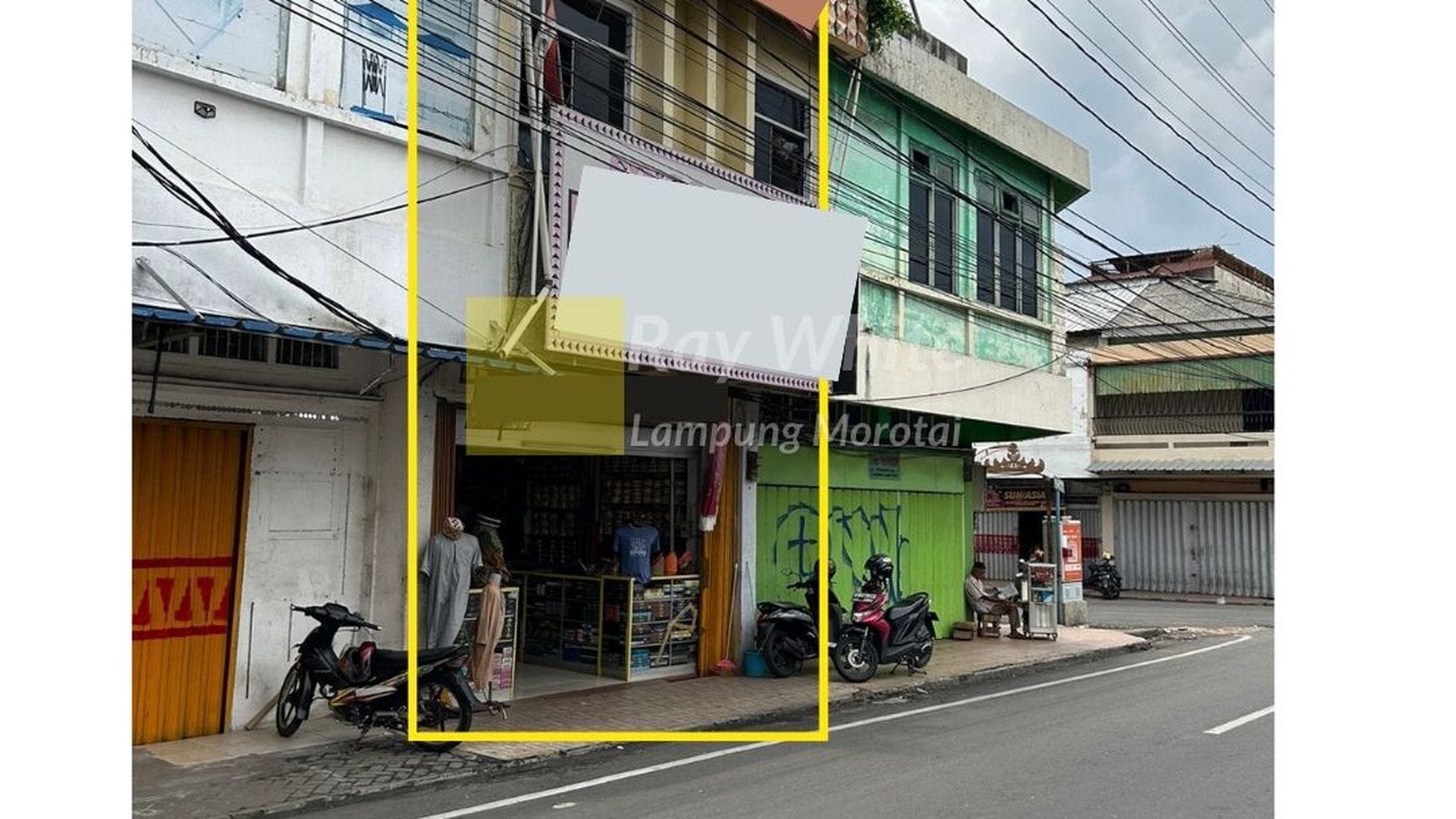 Dijual Ruko Lantai 3 Jalan Kartini Dekat Pasar Bambu Kuning