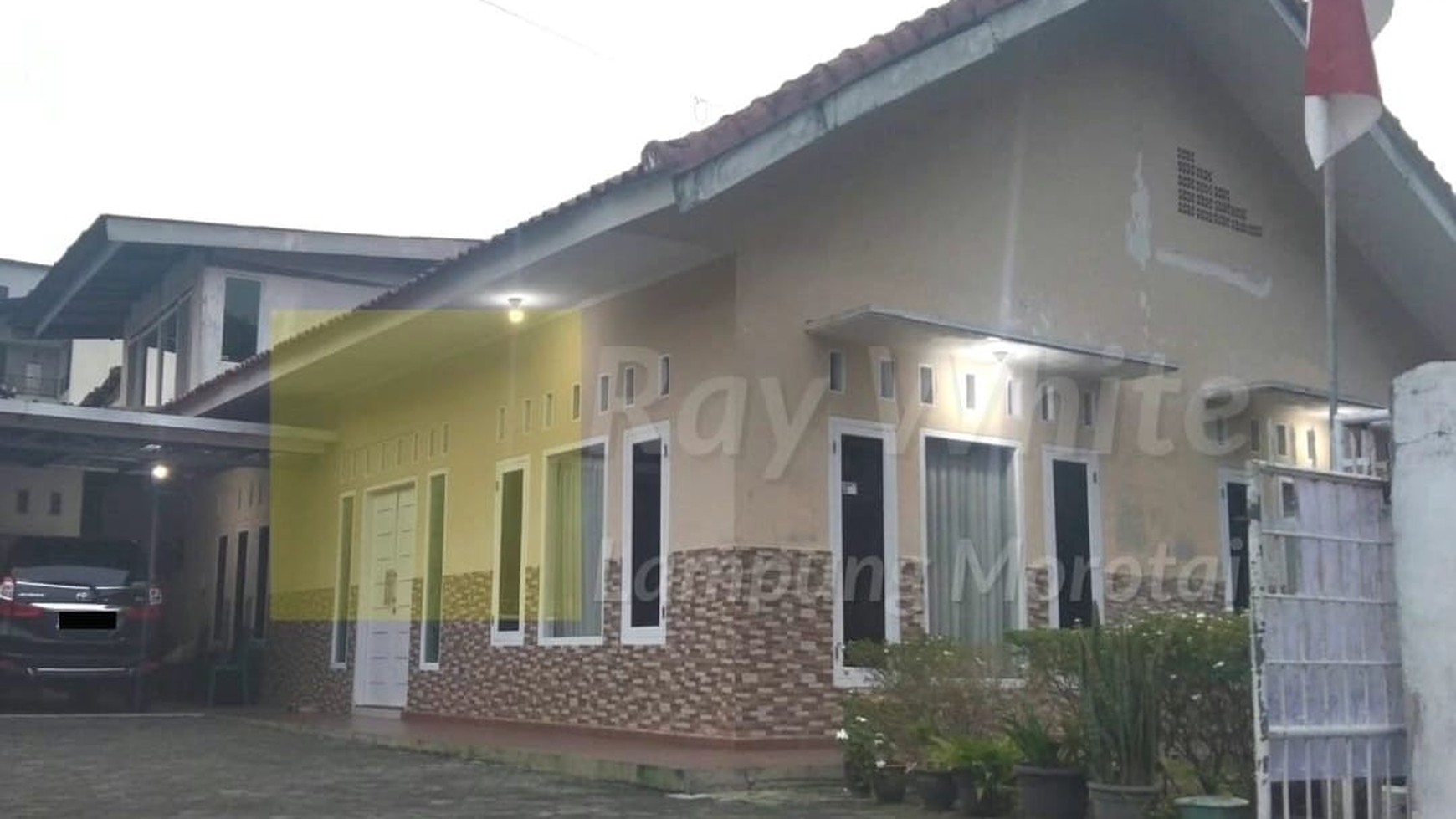 Dijual rumah Jl. Way Rilau Pahoman