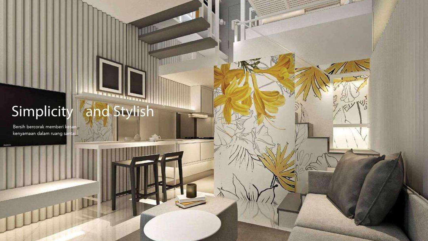 Flash Sale. Rumah Modern Cluster Inspirahaus Tabebuya, Bsd