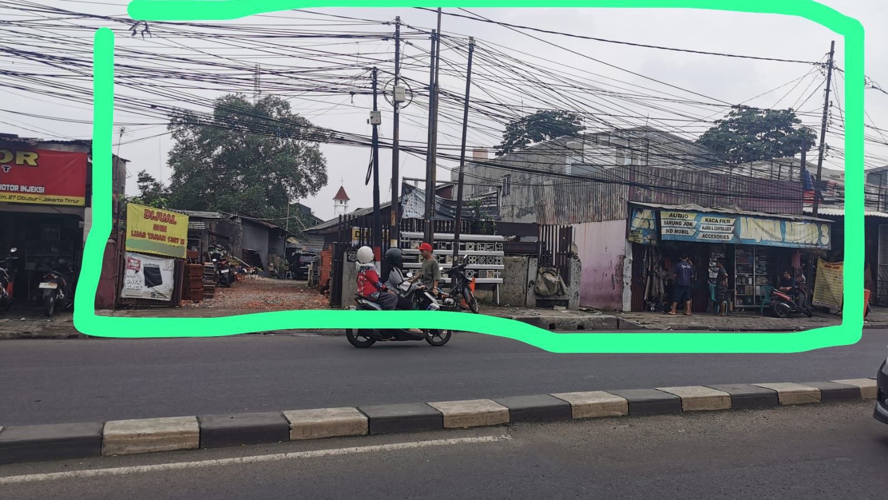 Tanah di Jl. Raya Bogor - Strategis untuk Usaha dan Bisnis