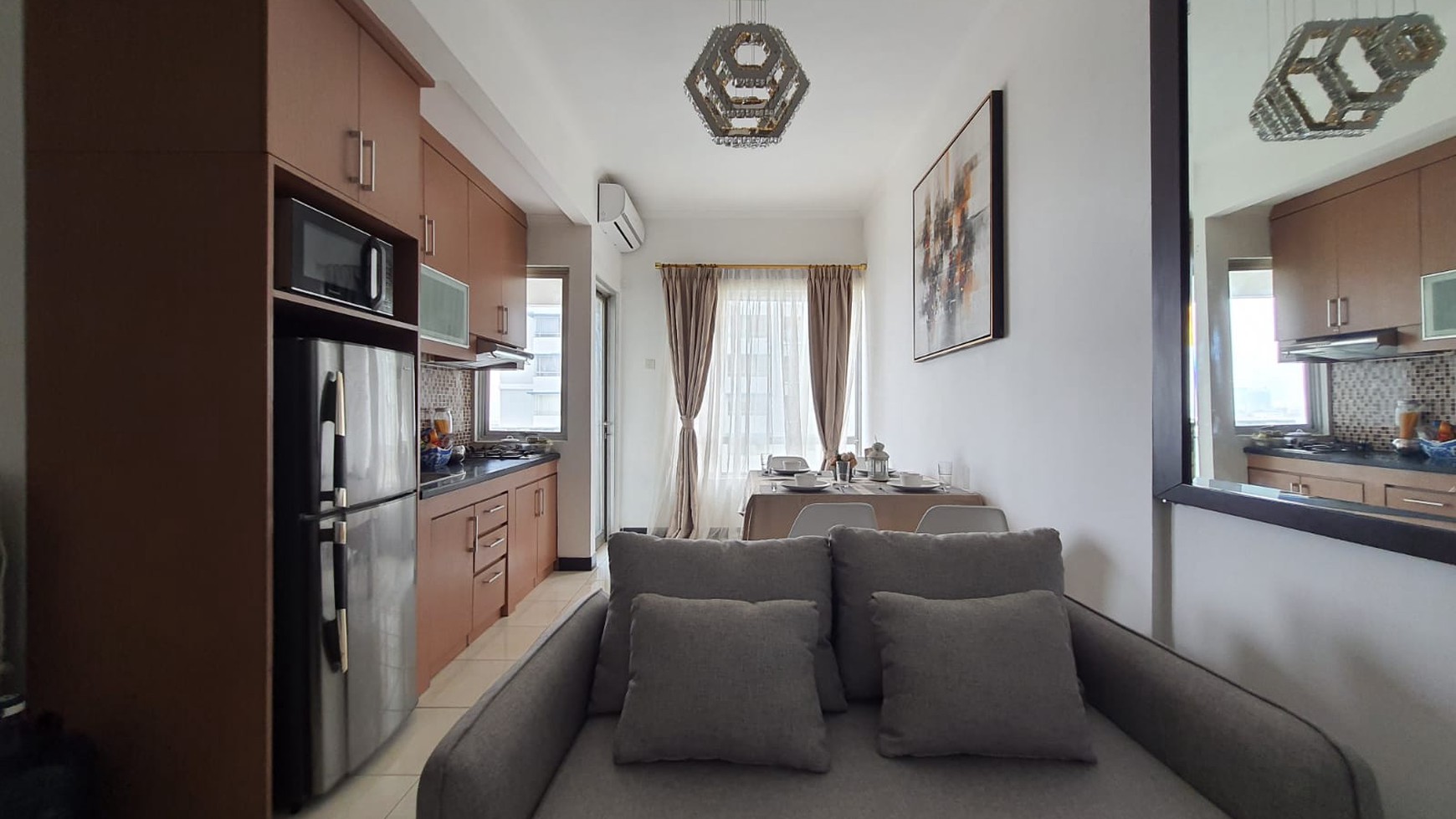 Sewa unit apartemen Sudirman Park - Jakarta Pusat