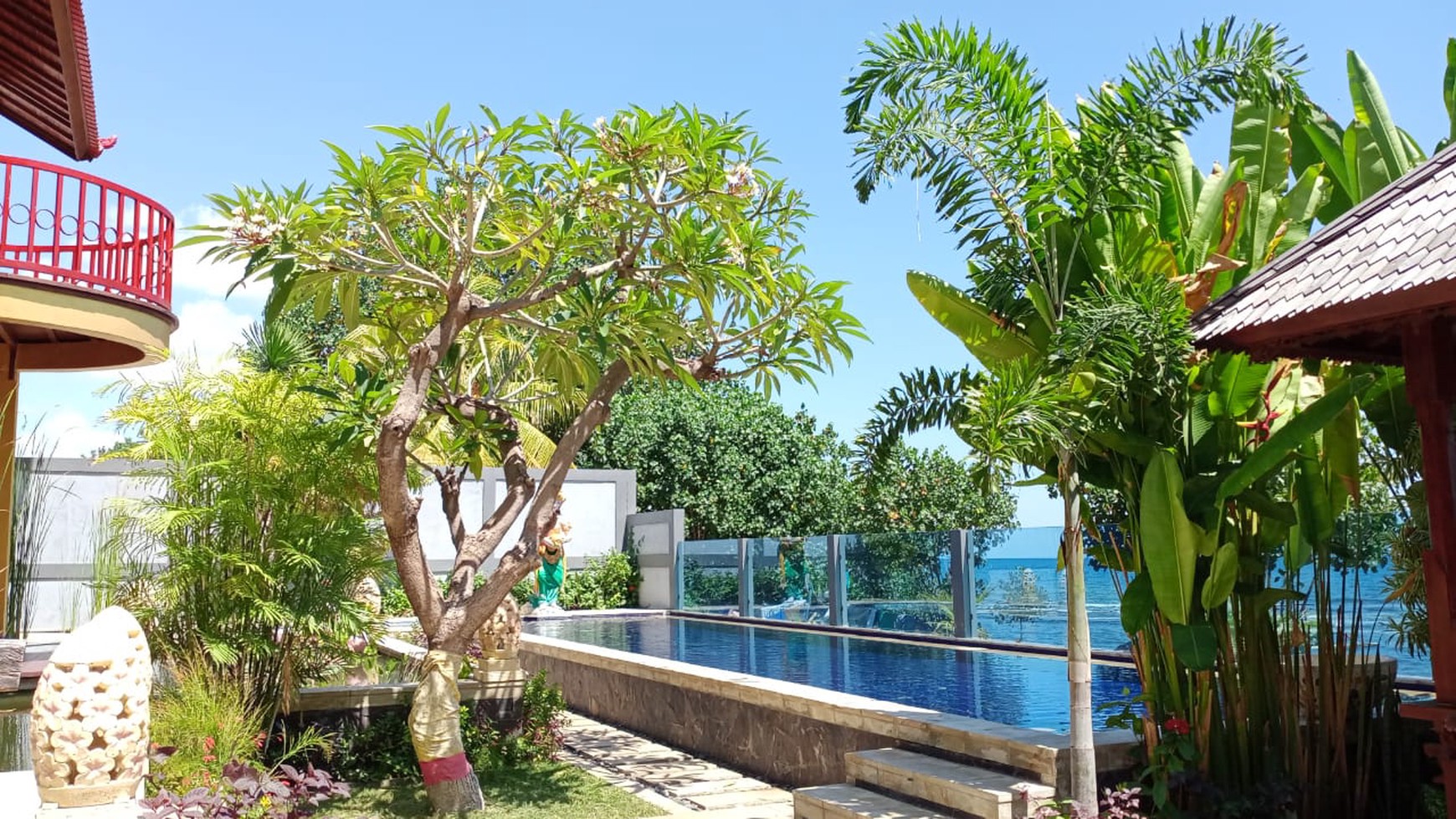 PRICE DROP.NEW BEACH FRONT VILLA IN LOVINA FOR SALE